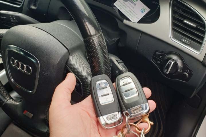 Audi car key replacement