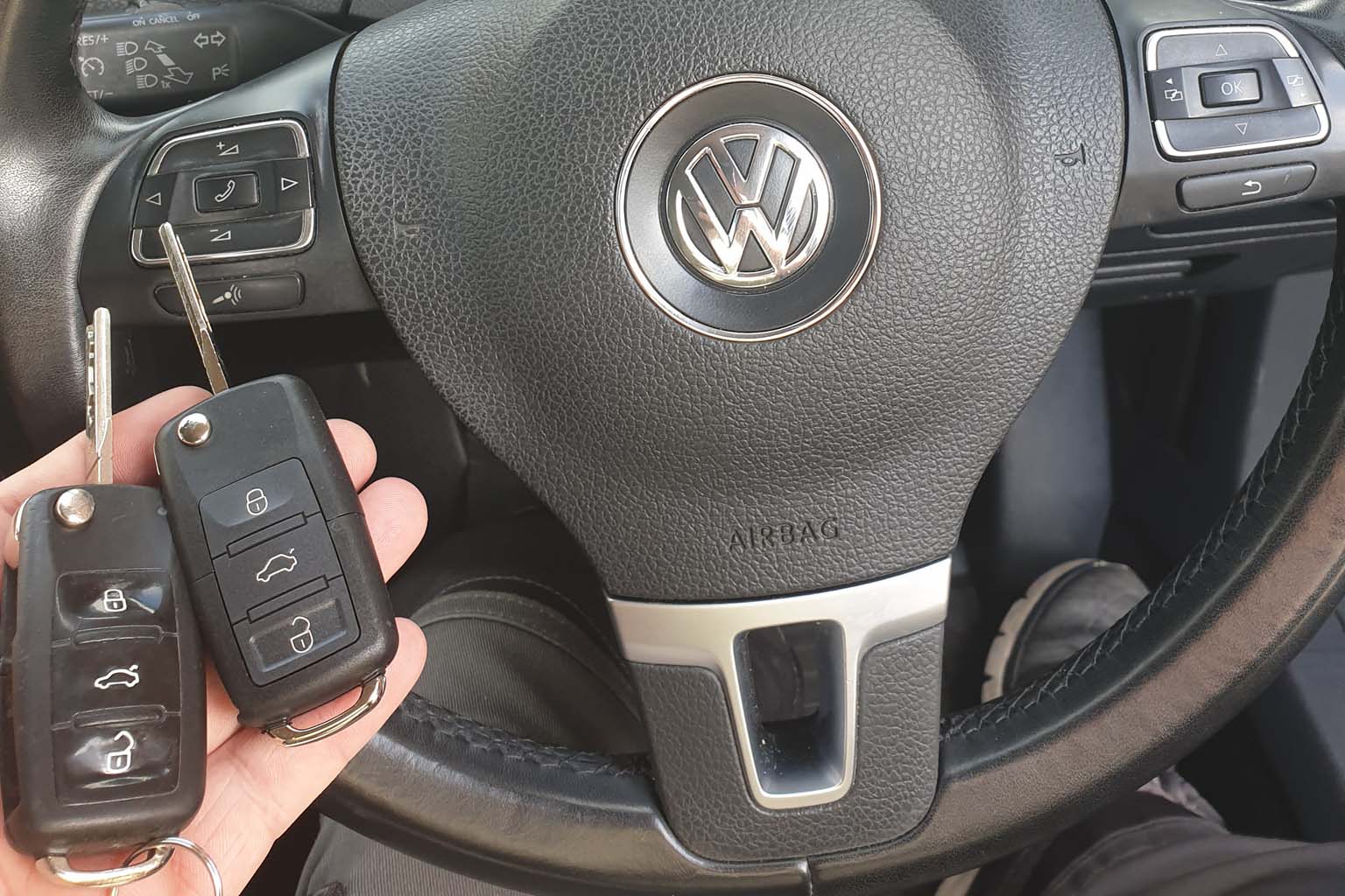 VW car key replacement